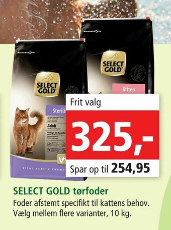 Maxi Zoo Select gold tilbud