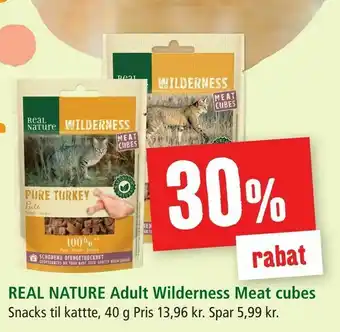 REAL NATURE Adult Wilderness Meat cubes