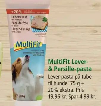 MultiFit Lever- & Persille-pasta