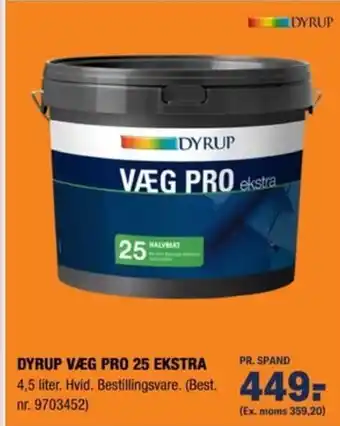 Stark Dyrup Væg Pro 25 Ekstra tilbud