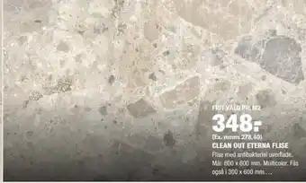 Clean Out Eterna Flise