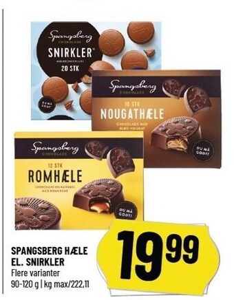 Spangsberg hæle el. snirkler