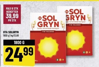 Løvbjerg Ota solgryn tilbud