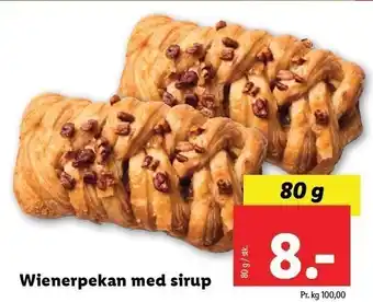 Lidl Wienerpekan m. sirup tilbud