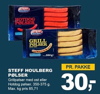 Let-Køb Steff houlberg pølser tilbud