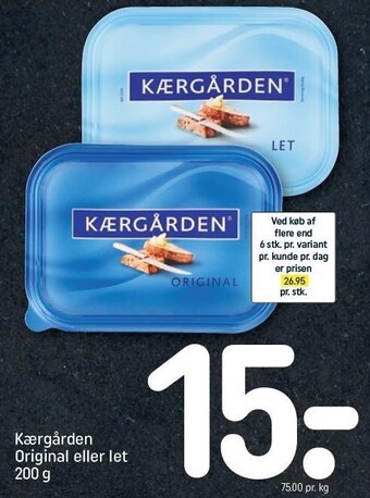 REMA 1000 Kærgården original el. let tilbud