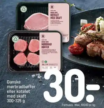 Danske mørbradbøffer