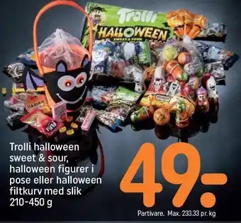 Halloween slik