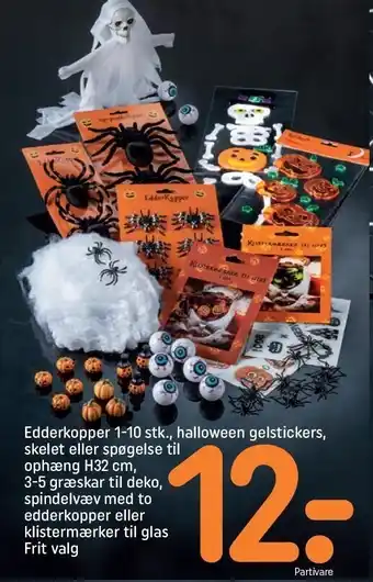REMA 1000 Halloween pynt tilbud
