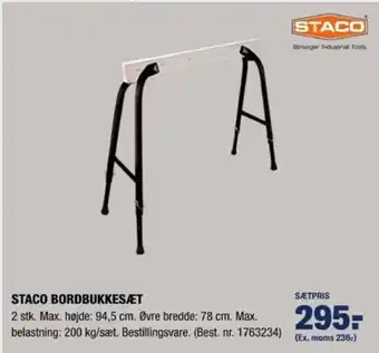 Stark Staco Bordbukkesæt tilbud