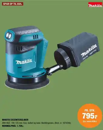 Stark Makita Excentersliber tilbud