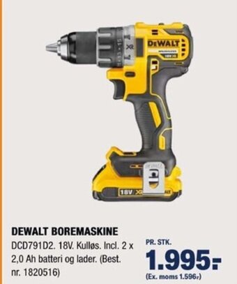 Stark Dewalt Boremaskine tilbud