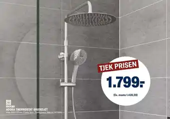 Adora Thermostat Brusesæt