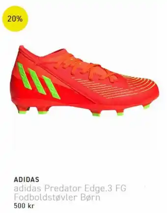 Adidas Predator Edge .3 FG Fodboldstøvler Børn