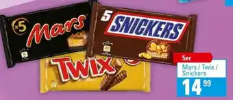 zur Krone Mars/Twix/Snickers tilbud