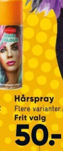 Bilka Hårspray tilbud