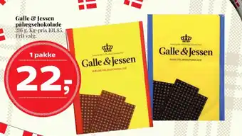 Dagli'Brugsen Galle & jessen pålægschokolade mælk tilbud