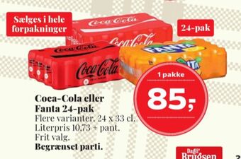 Dagli'Brugsen Coca cola cola tilbud