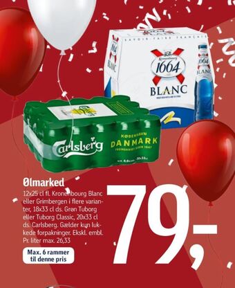 Føtex Blanc øl tilbud