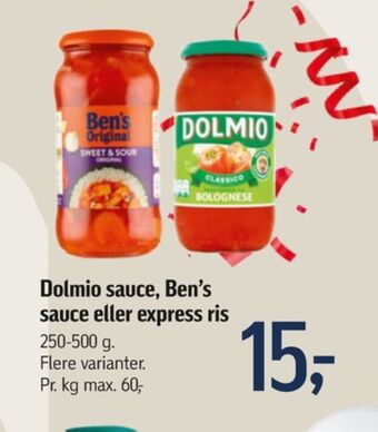 Dolmio sauce flydende