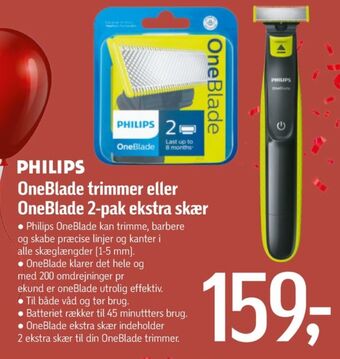 Føtex Oneblade barberblade tilbud