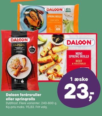 Daloon forårsruller