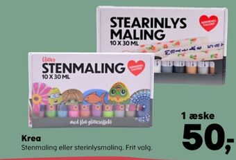 Kvickly Ukendt stenmaling tilbud