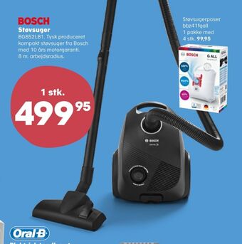Kvickly Bosch støvsuger tilbud