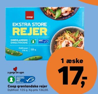 SuperBrugsen Coop rejer tilbud