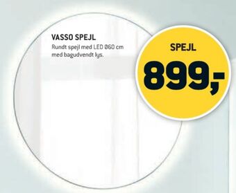 XL-BYG Vasso spejl tilbud
