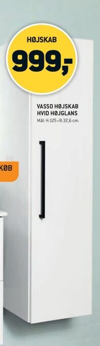 XL-BYG Vasso højskab tilbud