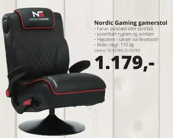 Nordic Gaming Gamerstol