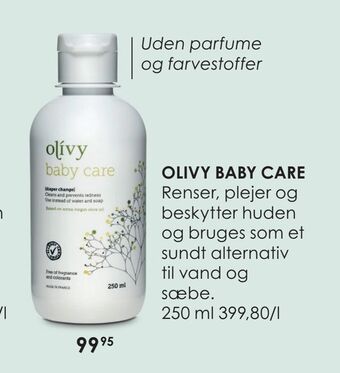 Matas Olivy baby care tilbud