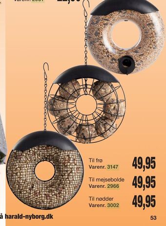 Harald Nyborg Foderautomat tilbud