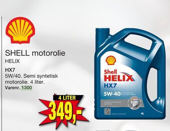 Harald Nyborg Shell motorolie tilbud