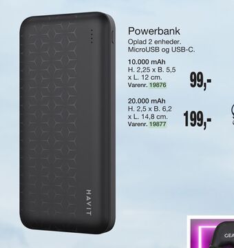 Harald Nyborg Powerbank tilbud