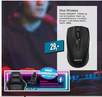 Harald Nyborg Mus wireless tilbud