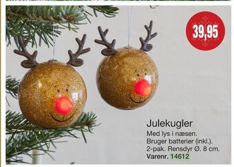 Harald Nyborg Julekugler tilbud