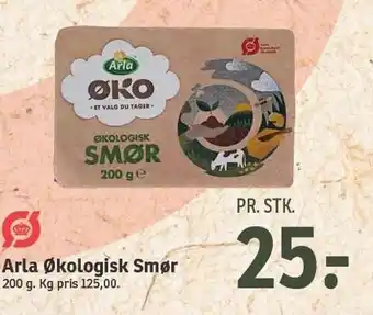 SPAR Arla øko smør tilbud