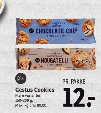 SPAR Cookies tilbud