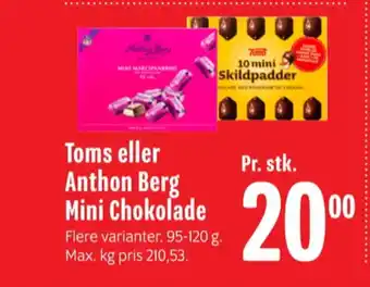 Mini skildpadder chokoladeskildpadder