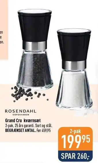 Imerco Grand cru kværnsæt tilbud