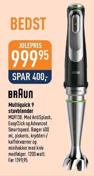 Imerco Multiquick 9 stavblender tilbud