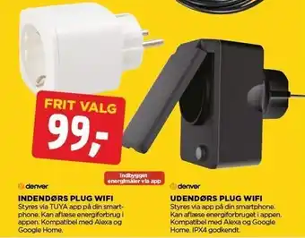 Indendørs plug wifi el. udendørs plug wifi