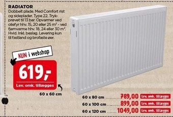 jem & fix Radiator tilbud