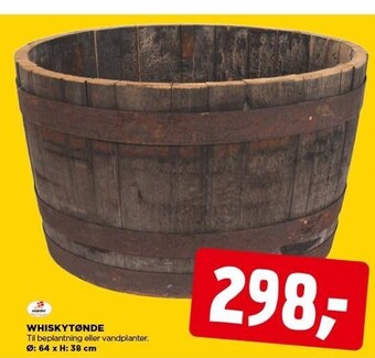jem & fix Whiskytønde tilbud