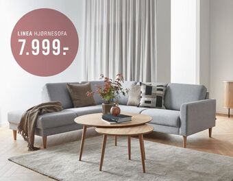 Ilva Linea hjørnesofa tilbud