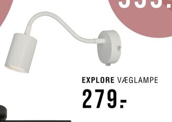 Explore væglampe