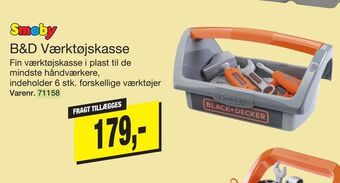 Harald Nyborg B&d værktøjskasse tilbud