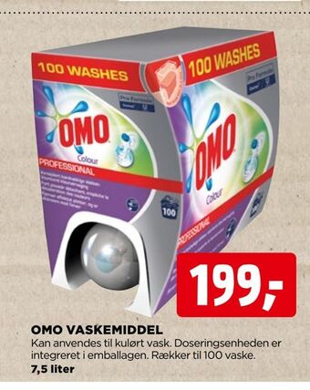 jem & fix Omo vaskemiddel tilbud